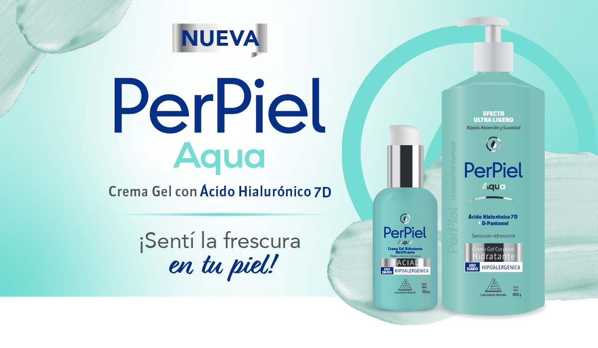 PERPIEL AQUA CREMA GEL, ¡sentí la frescura en tu piel!